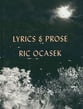 Lyrics & Prose book cover